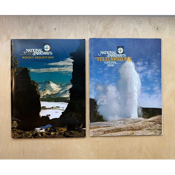 Lot of 4 National Parkways Photographic and Comprehensive Guides Vintage Travel - Picture 3 of 6
